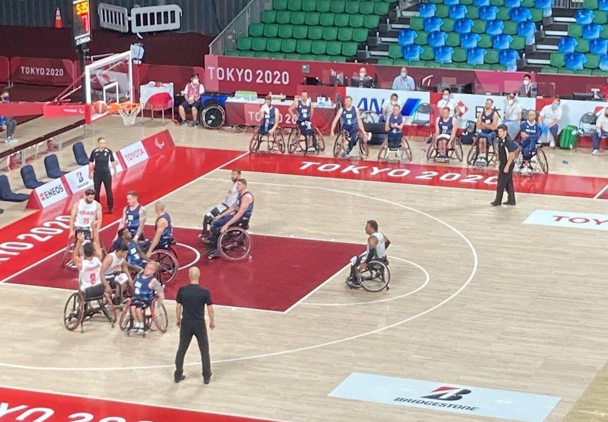 سومین شکست بسکتبال با ویلچر ایران در پارالمپیک توکیو