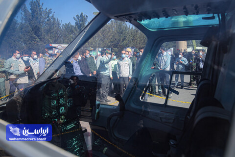 آیین افتتاحیه نمایشگاه دفاع مقدس شرکت فولاد مبارکه با عنوان "در مسیر ایستادگی"