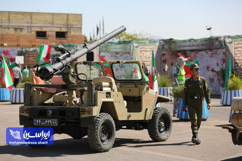 آیین افتتاحیه نمایشگاه دفاع مقدس شرکت فولاد مبارکه با عنوان "در مسیر ایستادگی"
