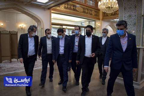 بازدید مدیرعامل شرکت فولاد مبارکه از نمایشگاه بین‌المللی متالکس