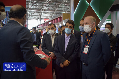 بازدید مدیرعامل شرکت فولاد مبارکه از نمایشگاه بین‌المللی متالکس