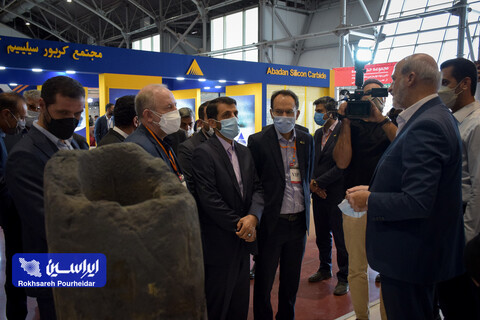 بازدید مدیرعامل شرکت فولاد مبارکه از نمایشگاه بین‌المللی متالکس