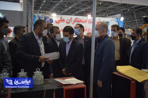 بازدید مدیرعامل شرکت فولاد مبارکه از نمایشگاه بین‌المللی متالکس