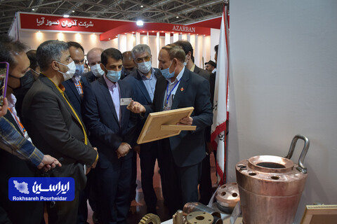 بازدید مدیرعامل شرکت فولاد مبارکه از نمایشگاه بین‌المللی متالکس