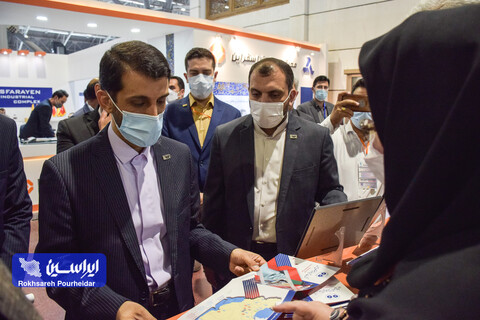 بازدید مدیرعامل شرکت فولاد مبارکه از غرفه شرکت‌های زیرمجموعه در نمایشگاه متالکس