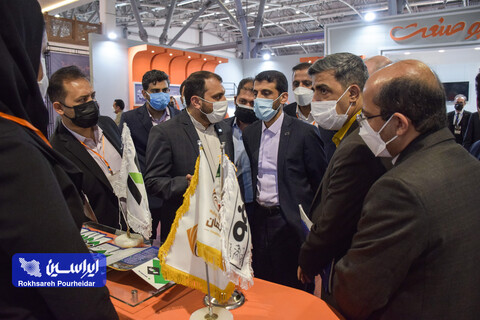 بازدید مدیرعامل شرکت فولاد مبارکه از غرفه شرکت‌های زیرمجموعه در نمایشگاه متالکس