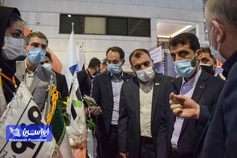 بازدید مدیرعامل شرکت فولاد مبارکه از غرفه شرکت‌های زیرمجموعه در نمایشگاه متالکس