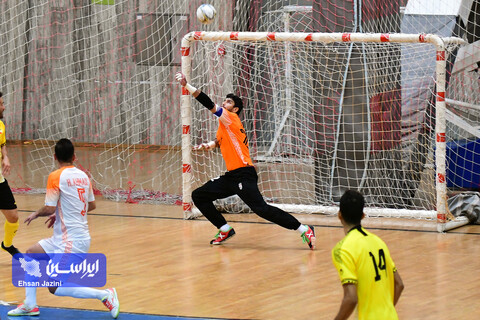 رقابت‌ تیم های فوتسال سپاهان و مس سونگون