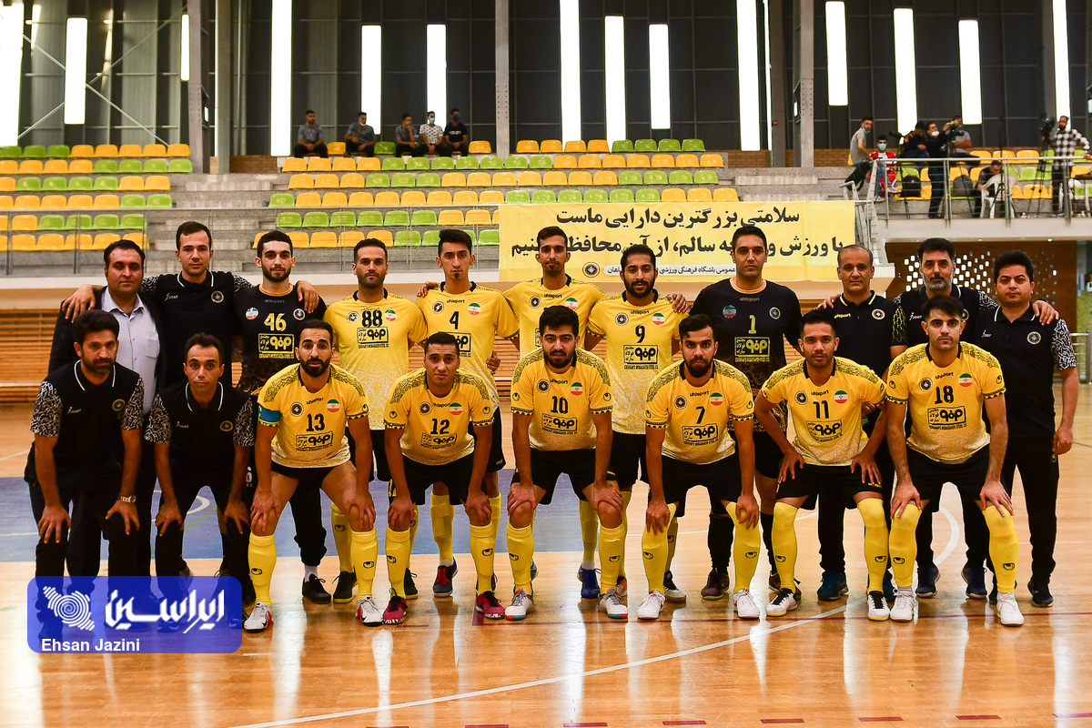 پیروزی طلایی‌پوشان در لیگ برتر فوتسال