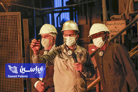 بازدید سفیر نیجریه از خطوط تولید شرکت فولاد مبارکه