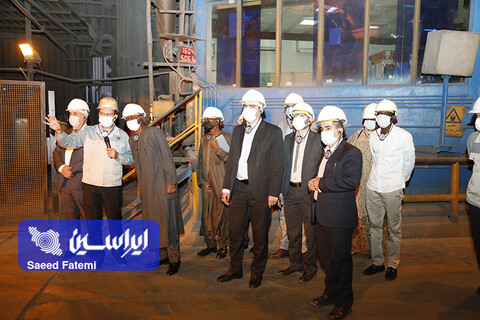 بازدید سفیر نیجریه از فولاد مبارکه