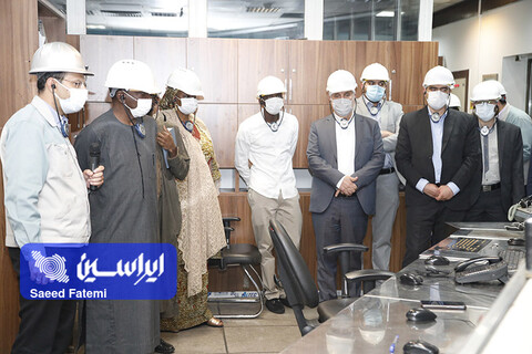 بازدید سفیر نیجریه از فولاد مبارکه