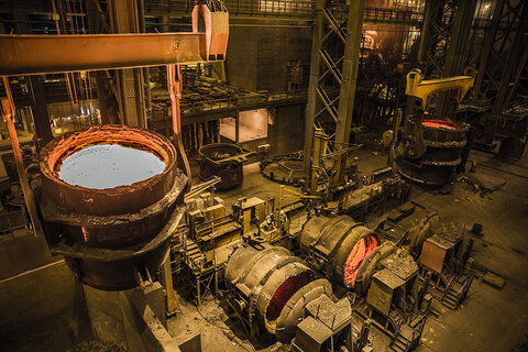 رکورد روزانه ۱۵۰ ذوب توسط فولاد مبارکه آماری بی‌نظیر در صنعت فولادسازی کشور