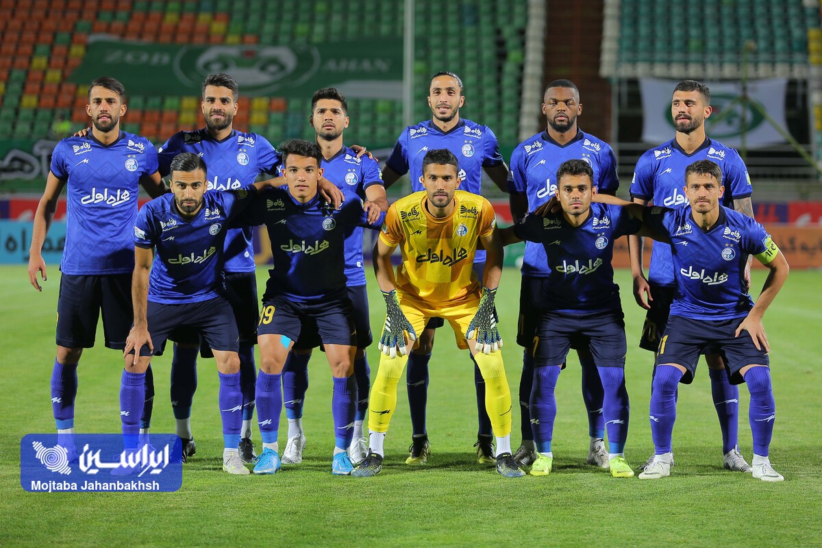 ترکیب ابتدایی استقلال برابر سپاهان رونمایی شد