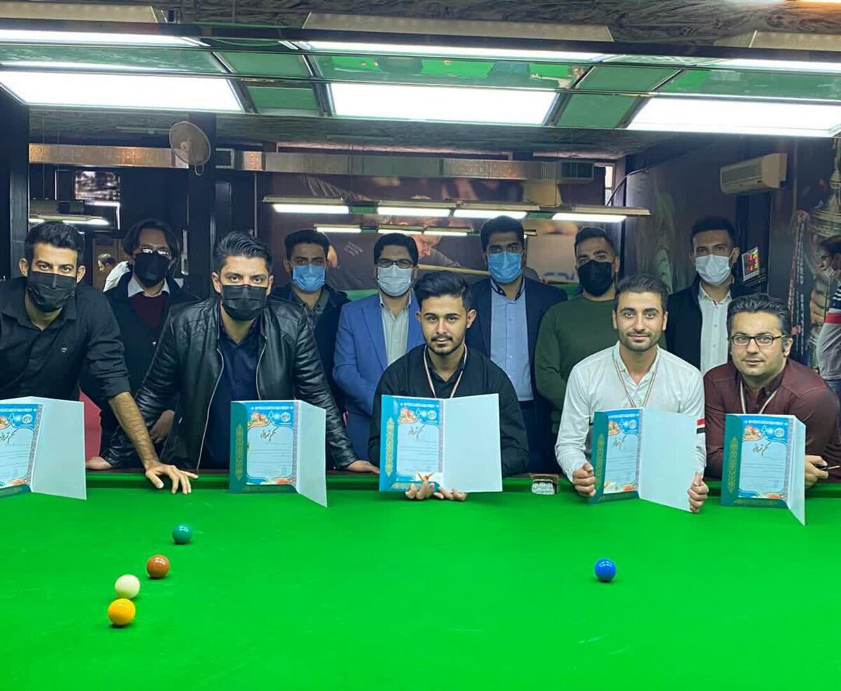 مسابقات اسنوکر استان اصفهان پایان یافت