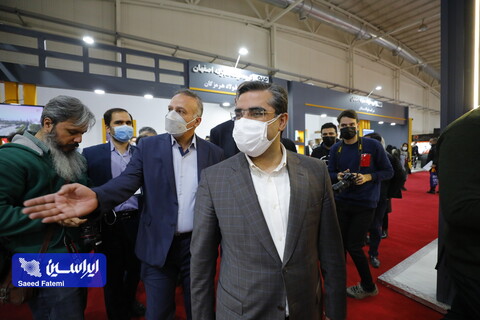 بازدید معاون امور صنایع وزارت صمت از غرفه گروه فولاد مبارکه در هجدهمین نمایشگاه بین‌المللی ایران‌متافو