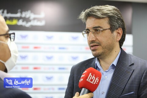 بازدید دستیار ویژه وزیر صمت از غرفه گروه فولاد مبارکه در نمایشگاه ایران‌متافو