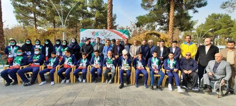 آئین استقبال از افتخارآفرینان مسابقات پاراآسیایی برگزار شد