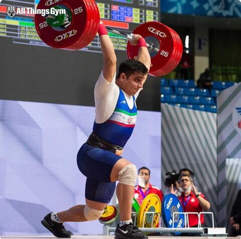 ذوب آهن بر بام وزنه‌برداری ایران