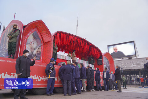 تشییع پیکر مطهر شهدا