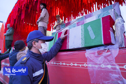 تشییع پیکر مطهر شهدا