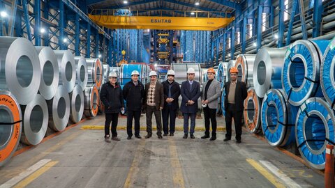 «فولاد تاراز»؛ گامی بلند در مسیر توسعه و افزایش ظرفیت نورد سرد