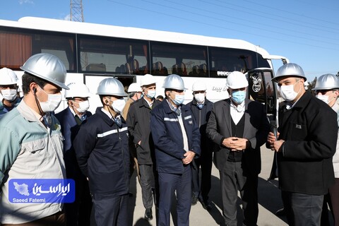 بازدید مدیرعامل مپنا از فولاد مبارکه