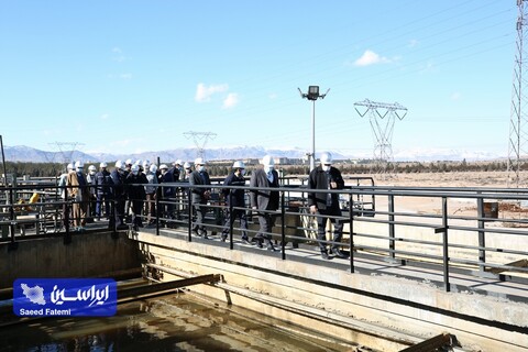 بازدید مدیرعامل مپنا از فولاد مبارکه