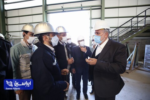 بازدید مدیرعامل مپنا از فولاد مبارکه