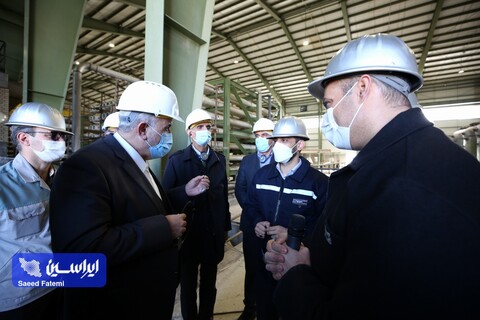 بازدید مدیرعامل مپنا از فولاد مبارکه