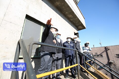 بازدید مدیرعامل مپنا از فولاد مبارکه