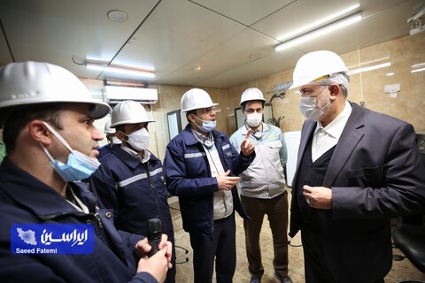 بازدید مدیرعامل مپنا از فولاد مبارکه