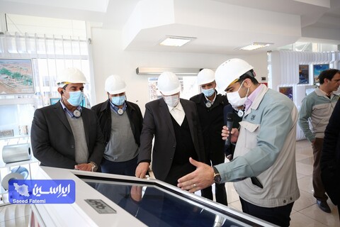 بازدید مدیرعامل مپنا از فولاد مبارکه