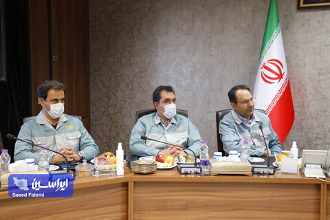 بازدید مدیرعامل مپنا از فولاد مبارکه