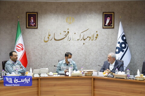 بازدید مدیرعامل مپنا از فولاد مبارکه