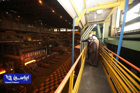 بازدید نمایندگان از فولاد مبارکه