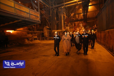 بازدید نمایندگان از فولاد مبارکه