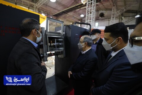 بازدید وجیه الله جعفری نمایشگاه فولاد