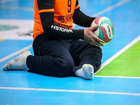 قهرمانی مس بابک در لیگ والیبال نشسته