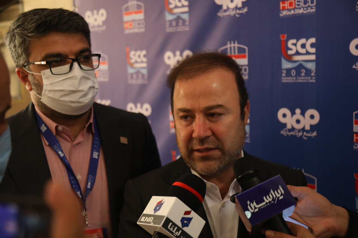 حمایت مدیرعامل فولاد مبارکه از طرح‌های توسعه‌ای در فولاد هرمزگان