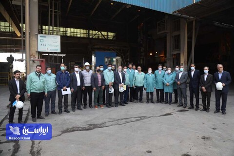 بازدید از فولاد هرمزگان