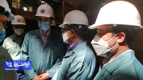 بازدید از فولاد هرمزگان