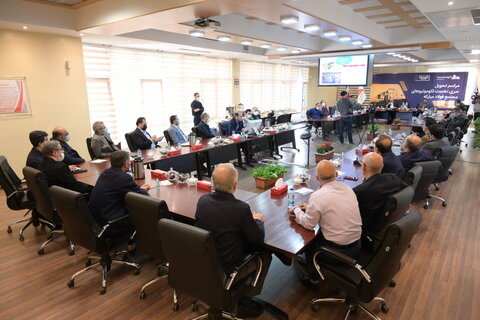 مراسم تحویل سری نخست لوکوموتیوهای شرکت فولاد مبارکه