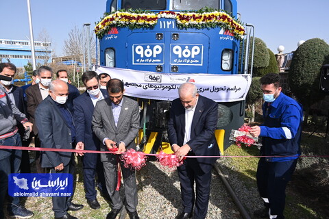 سوت لوکوموتیوهای سفارش فولاد مبارکه به‌صدا درآمد/ گام مهم پیشرانان پیشرفت ایران در حمل‌ونقل ریلی