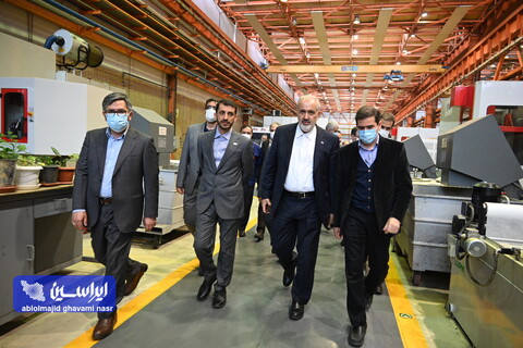 مراسم تحویل سری نخست لوکوموتیوهای شرکت فولاد مبارکه