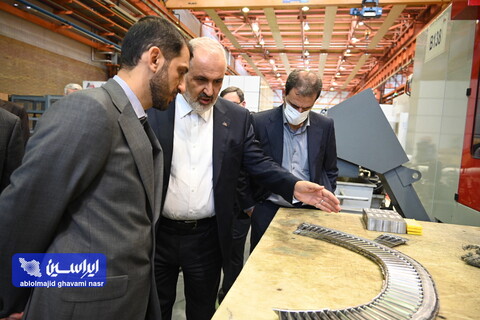 مراسم تحویل سری نخست لوکوموتیوهای شرکت فولاد مبارکه