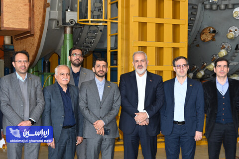 مراسم تحویل سری نخست لوکوموتیوهای شرکت فولاد مبارکه