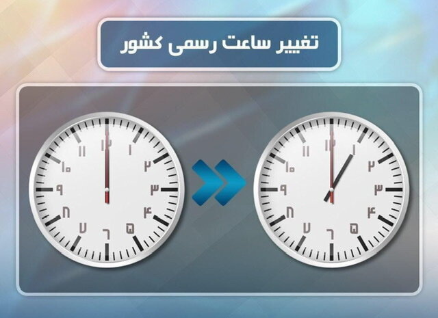 تاثیر مهم طرح تغییر ساعت در کاهش مصرف انرژی