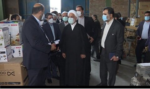 انتقاد رئیس قوه قضائیه نسبت به وضعیت انبارهای بنادر و انبارهای سازمان اموال تملیکی