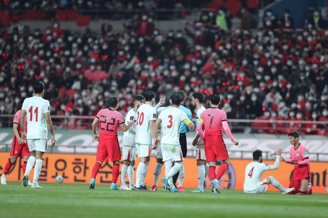 کره جنوبی ۲ - ایران صفر/ اسکوچیچ لغزید و صدرنشینی از دست رفت